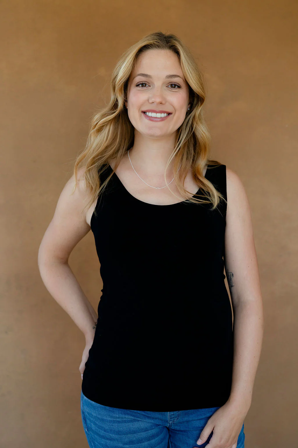 Camisole en bambou - noir - Image 3