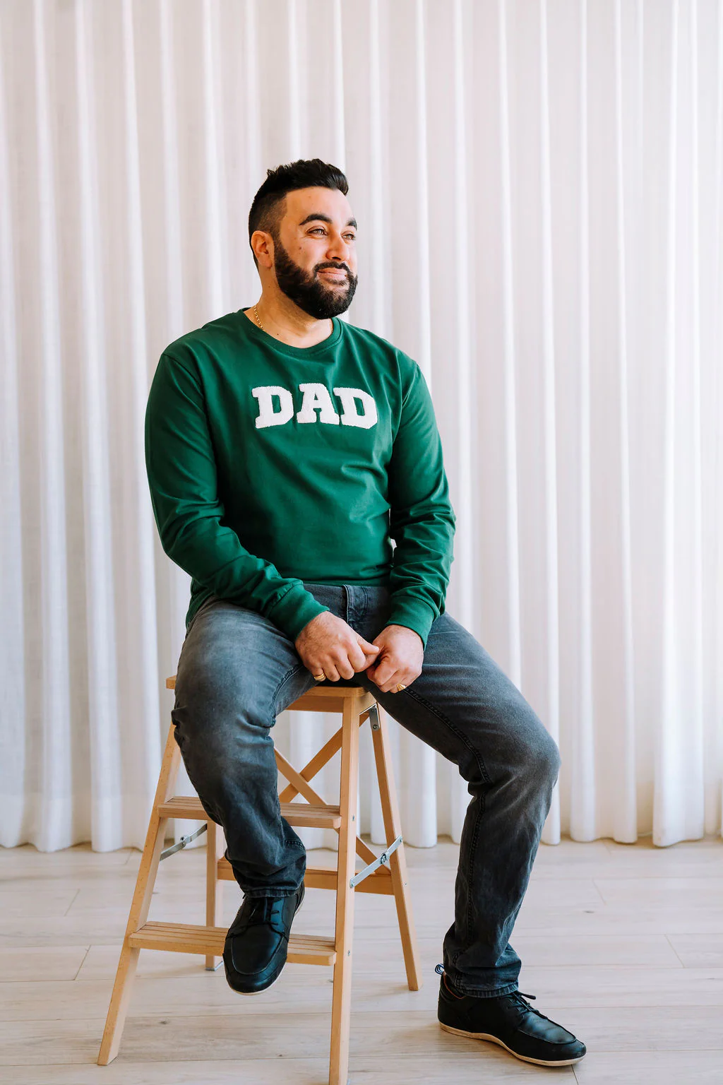 Crewneck DAD - vert forêt - Image 3
