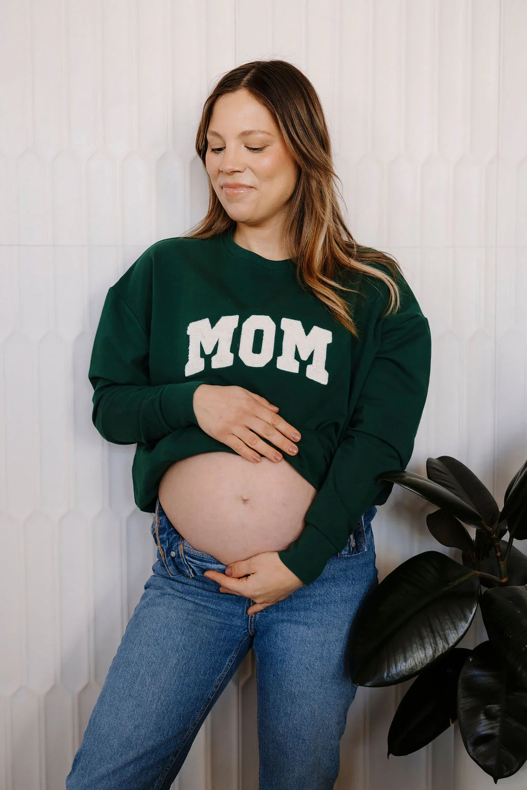 Crewneck MOM - vert forêt - Image 11