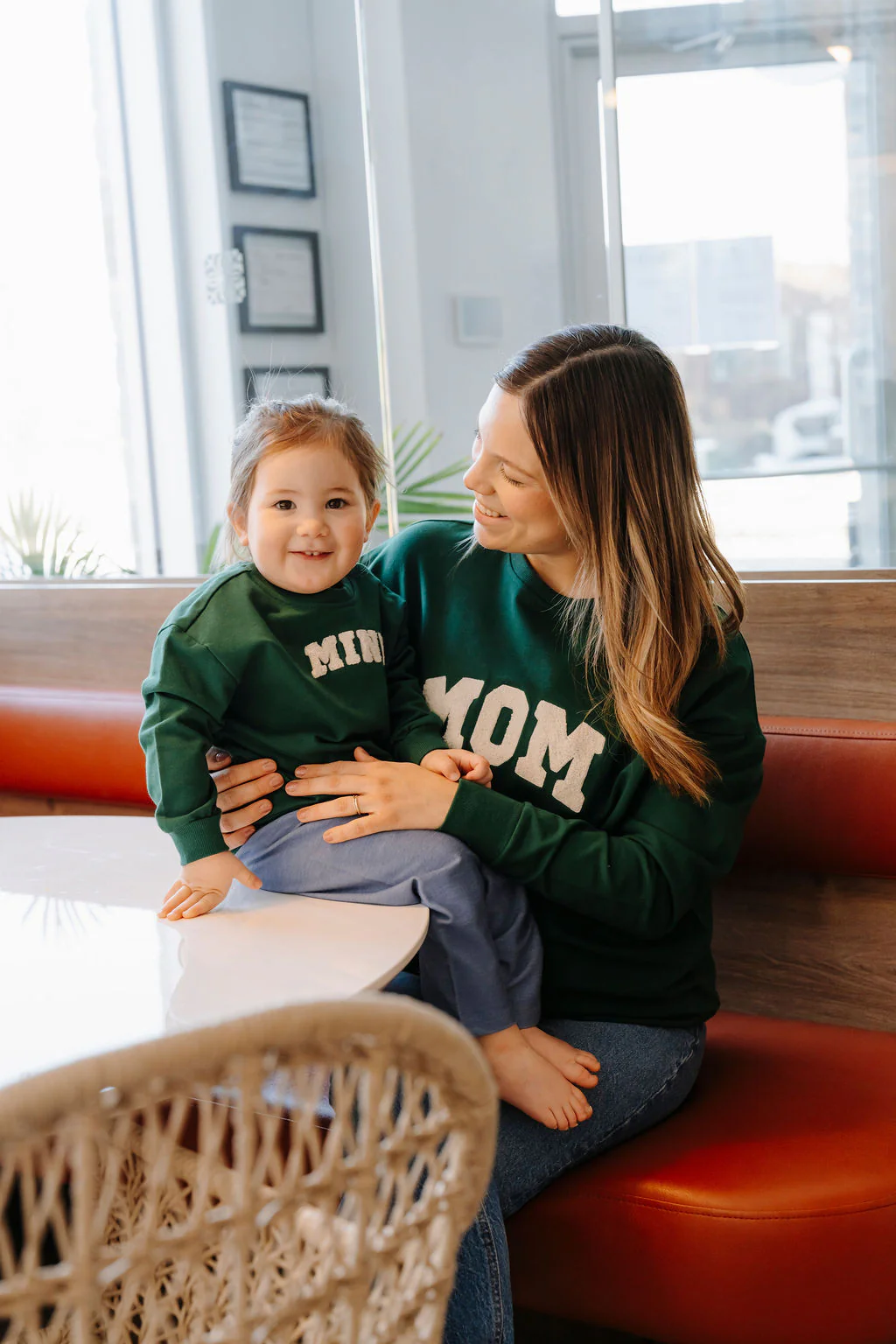 Crewneck MOM - vert forêt - Image 12