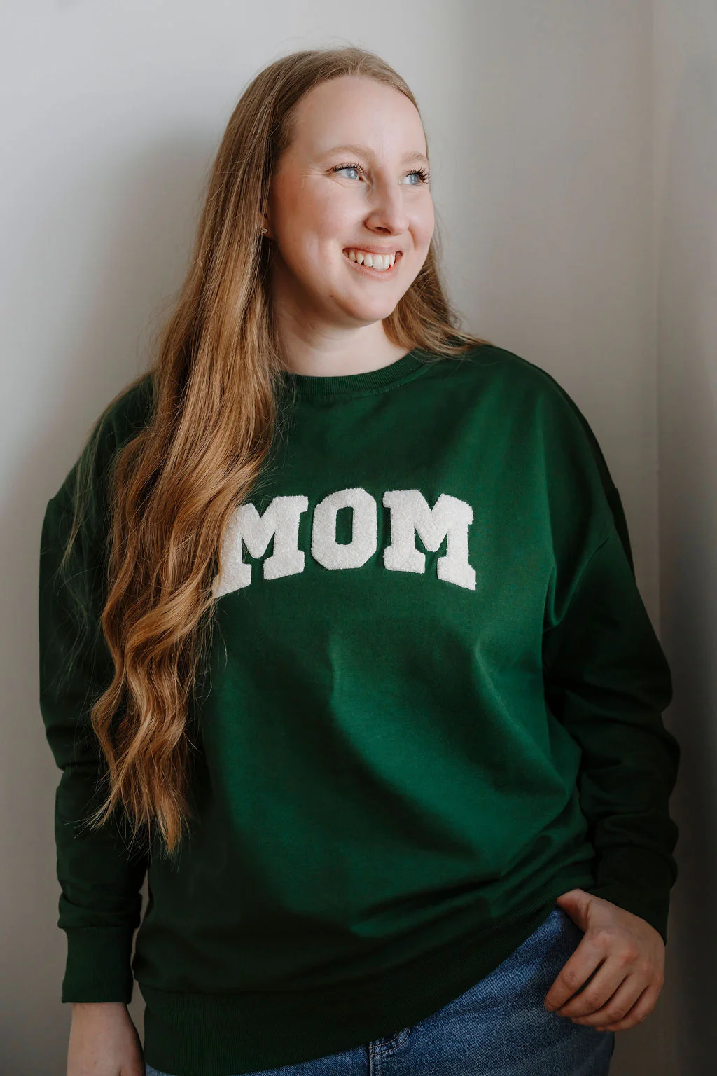 Crewneck MOM - vert forêt - Image 4