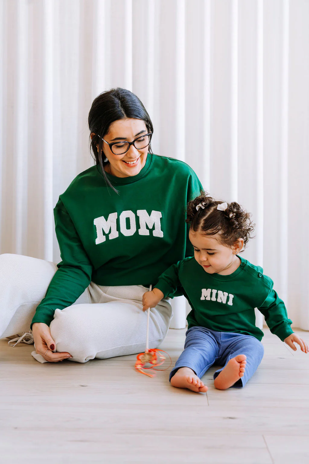 Crewneck MOM - vert forêt - Image 8