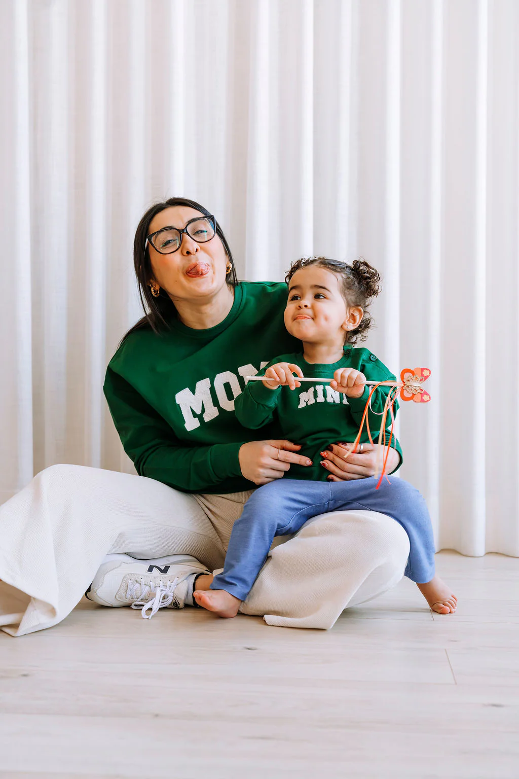 Crewneck MOM - vert forêt - Image 9