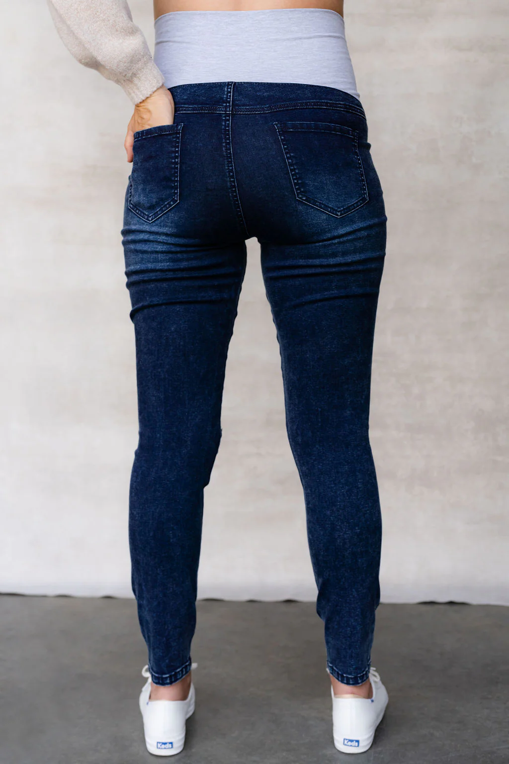 Jeans - denim foncé - Image 6