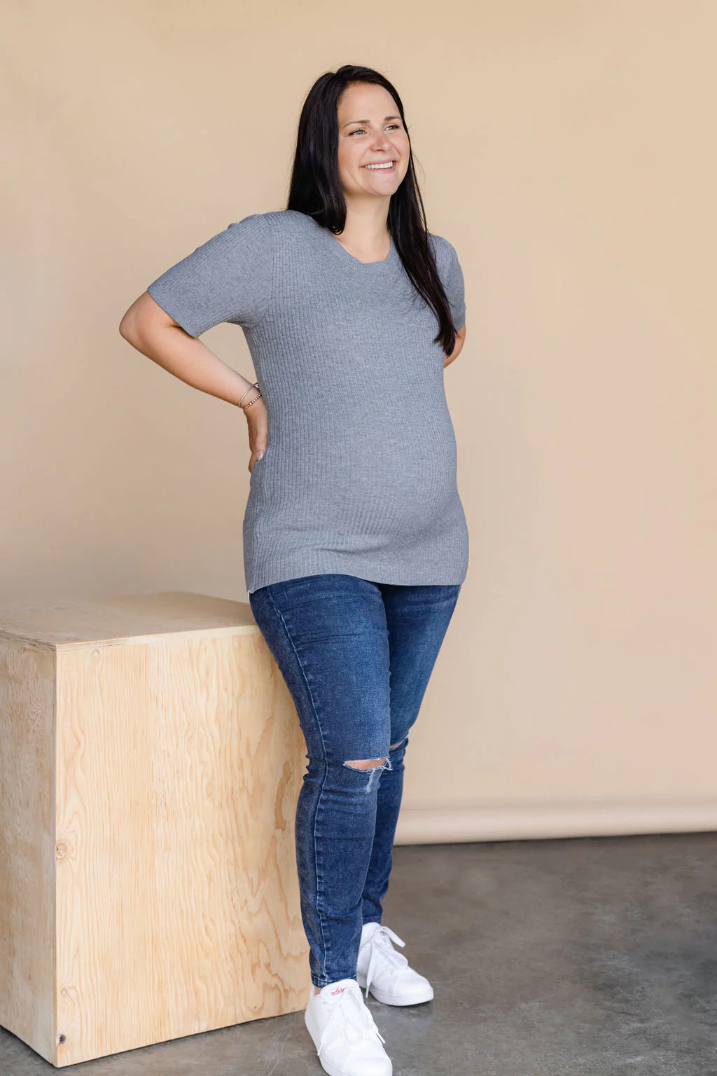 Jeans - denim foncé - Image 9