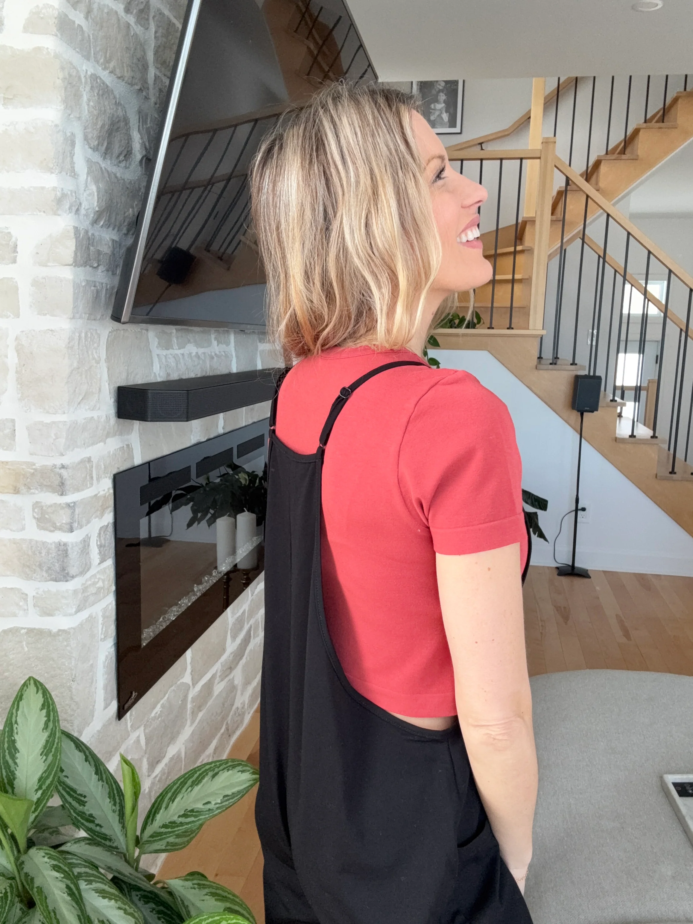 Jumpsuit casual DÉBORAH - noir - Image 8