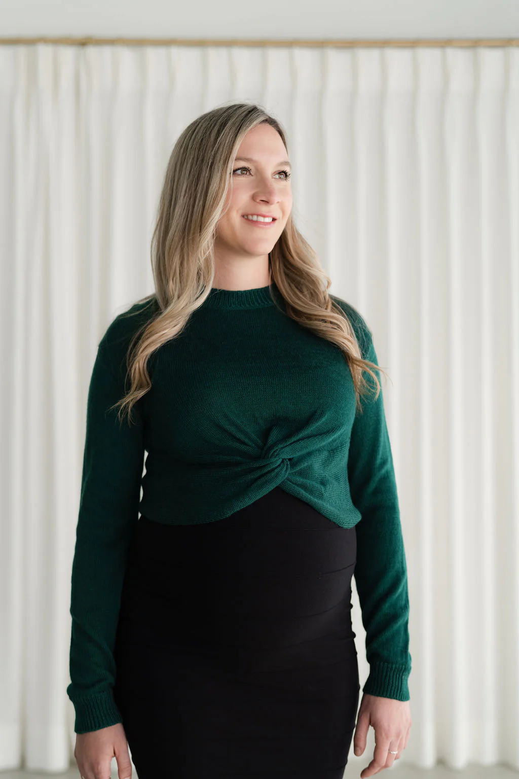 Jupe taille haute - noir - Image 7