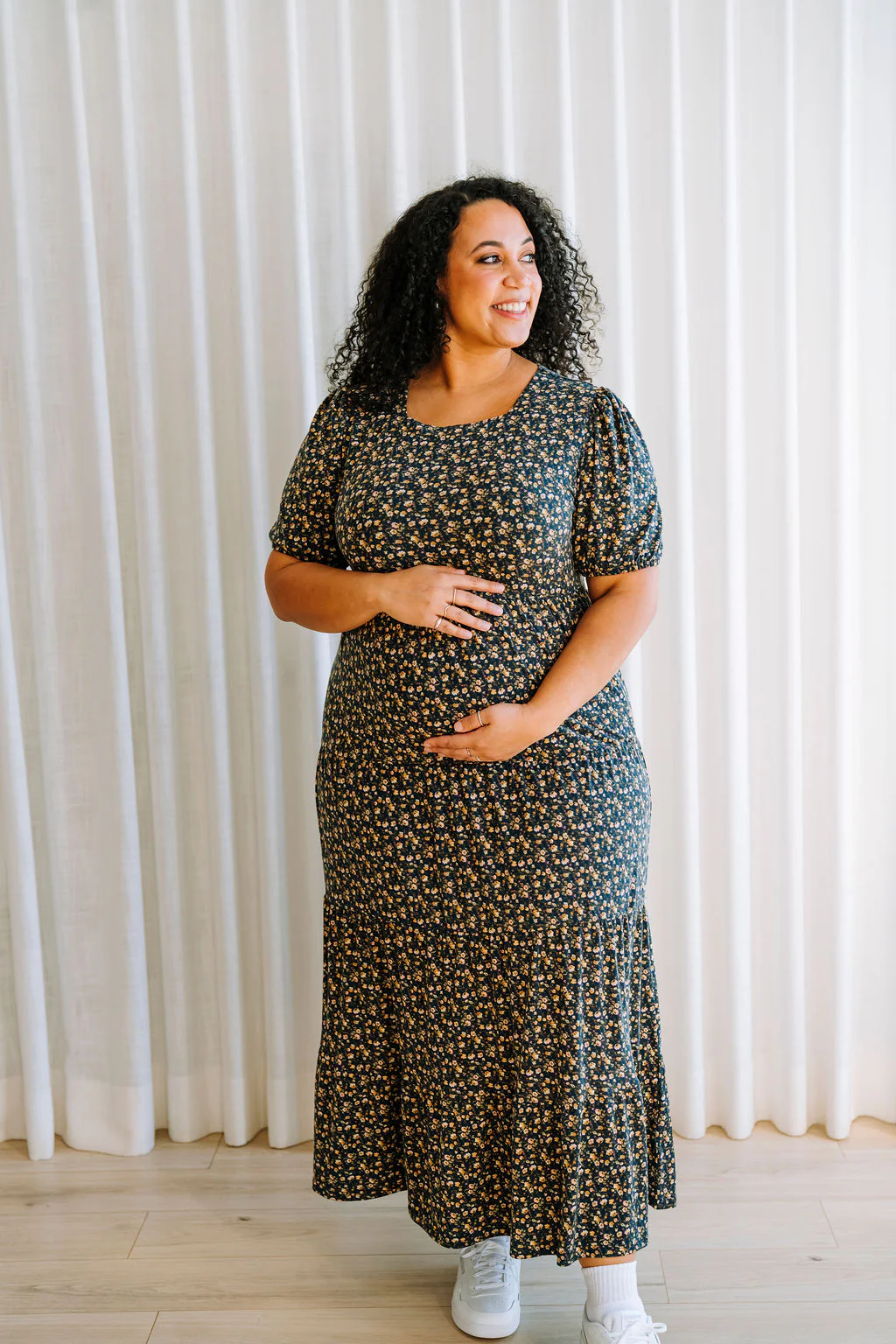 Robe ROSANNA - floral champêtre - Image 3