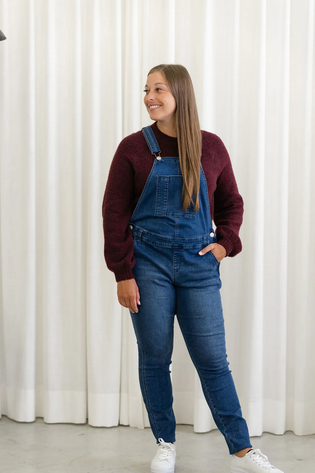 Salopette longue - denim - Image 8