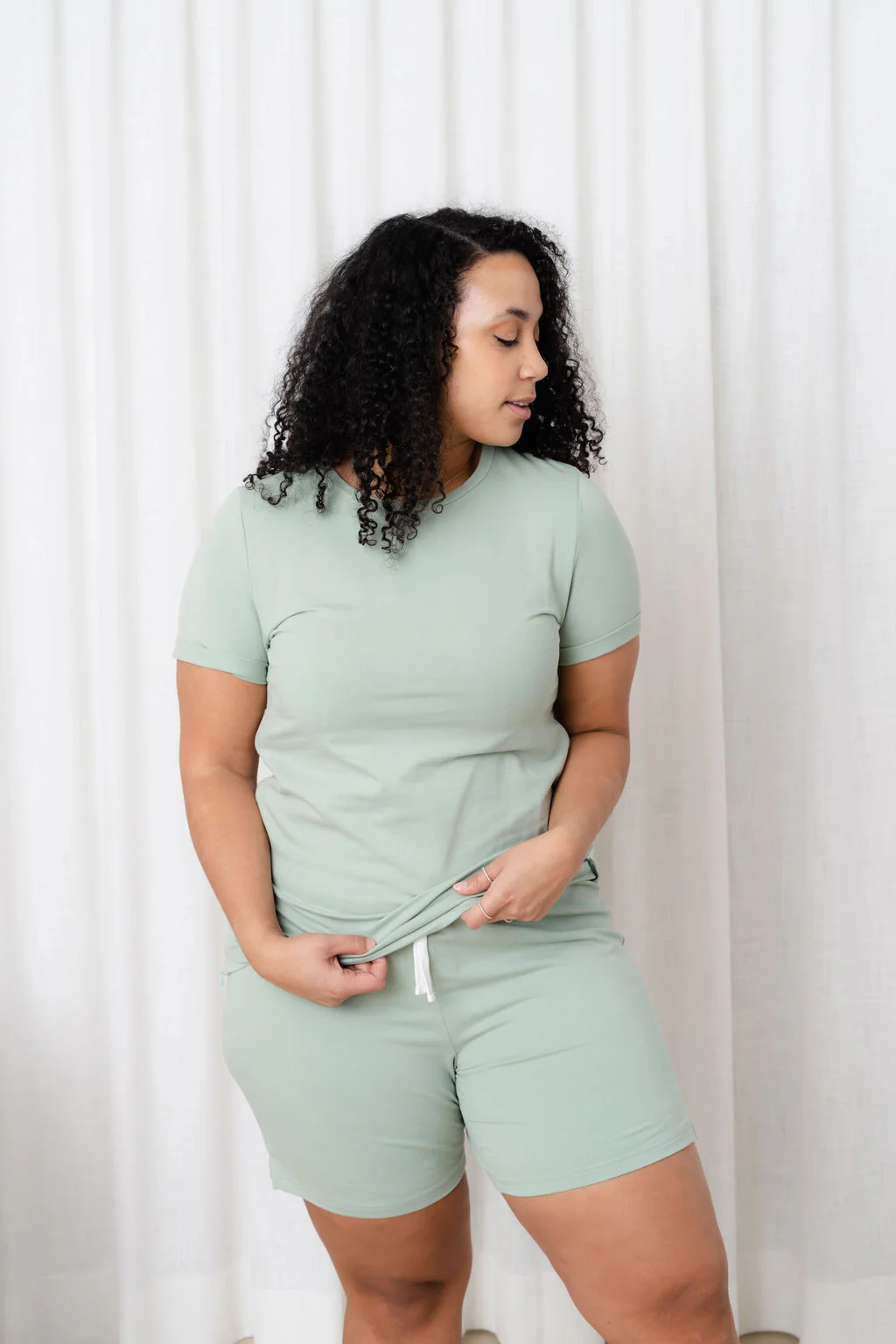 Short lounge - pistache - Image 6