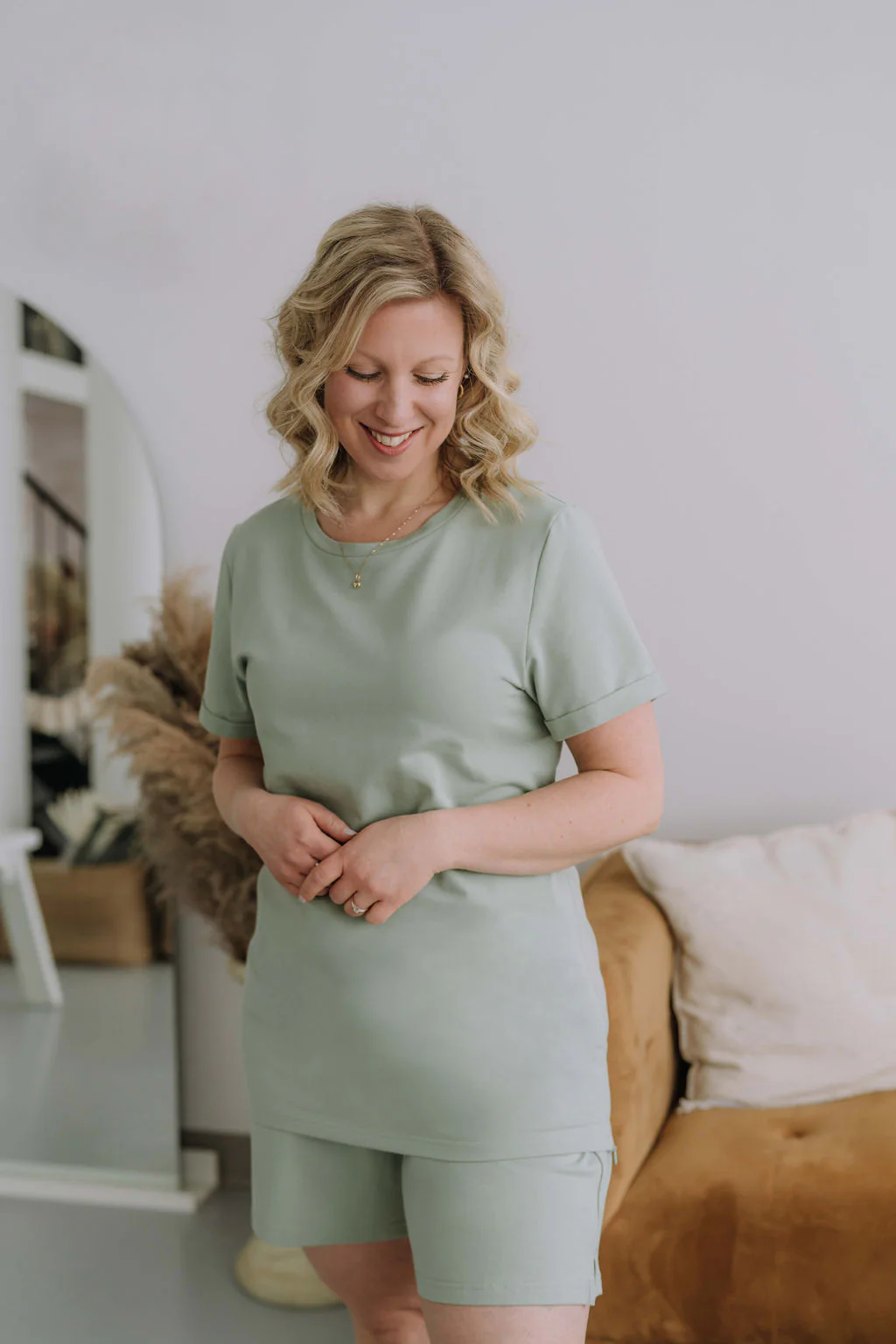 Short lounge - pistache - Image 8