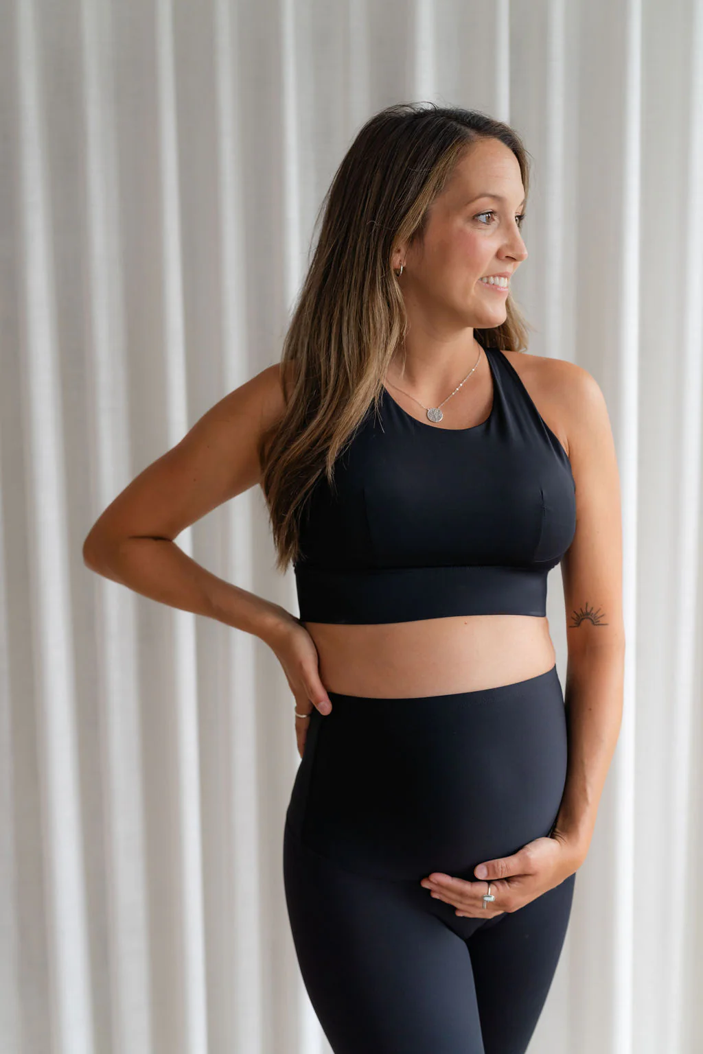 Top de yoga - noir - Image 7